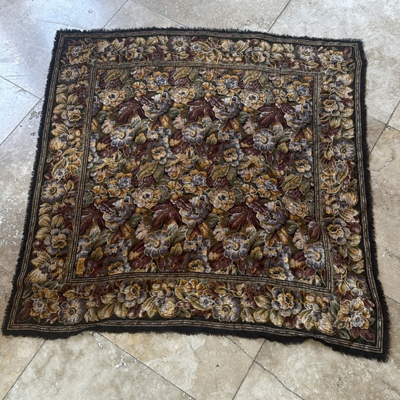 ECHO7 ladies, WOOL LAINE scarf very good condition beautiful fall colors - Picture 9 of 13